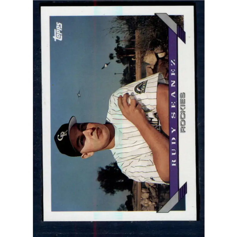 1993 Topps #676 Rudy Seanez NM-MT Colorado Rockies Baseball Card