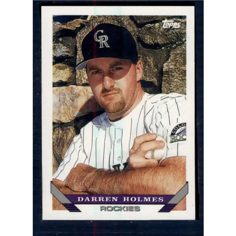 1993 Topps #681 Darren Holmes NM-MT Colorado Rockies Baseball Card