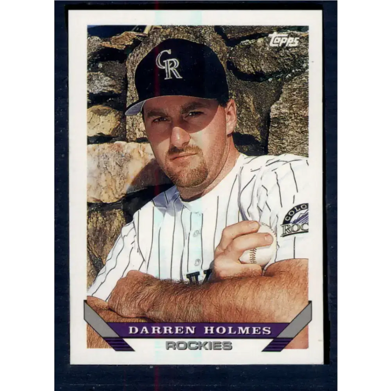 1993 Topps #681 Darren Holmes NM-MT Colorado Rockies Baseball Card
