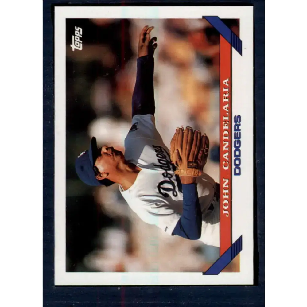 1993 Topps #682 John Candelaria NM-MT Los Angeles Dodgers Baseball Card - Baseball Card Single