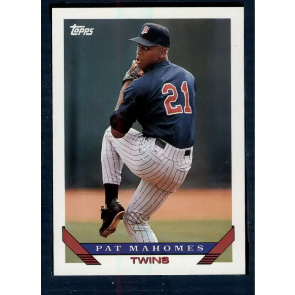 1993 Topps #684 Pat Mahomes NM-MT Minnesota Twins Baseball Card - Baseball Card Single