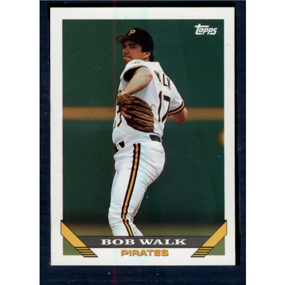 1993 Topps #685 Bob Walk NM-MT Pittsburgh Pirates Baseball Card - Baseball Card Single