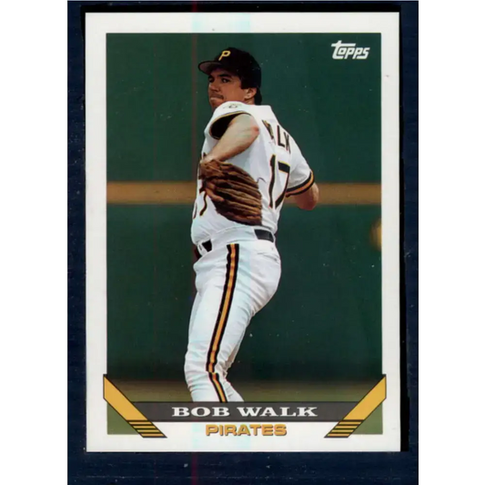 1993 Topps #685 Bob Walk NM-MT Pittsburgh Pirates Baseball Card - Baseball Card Single