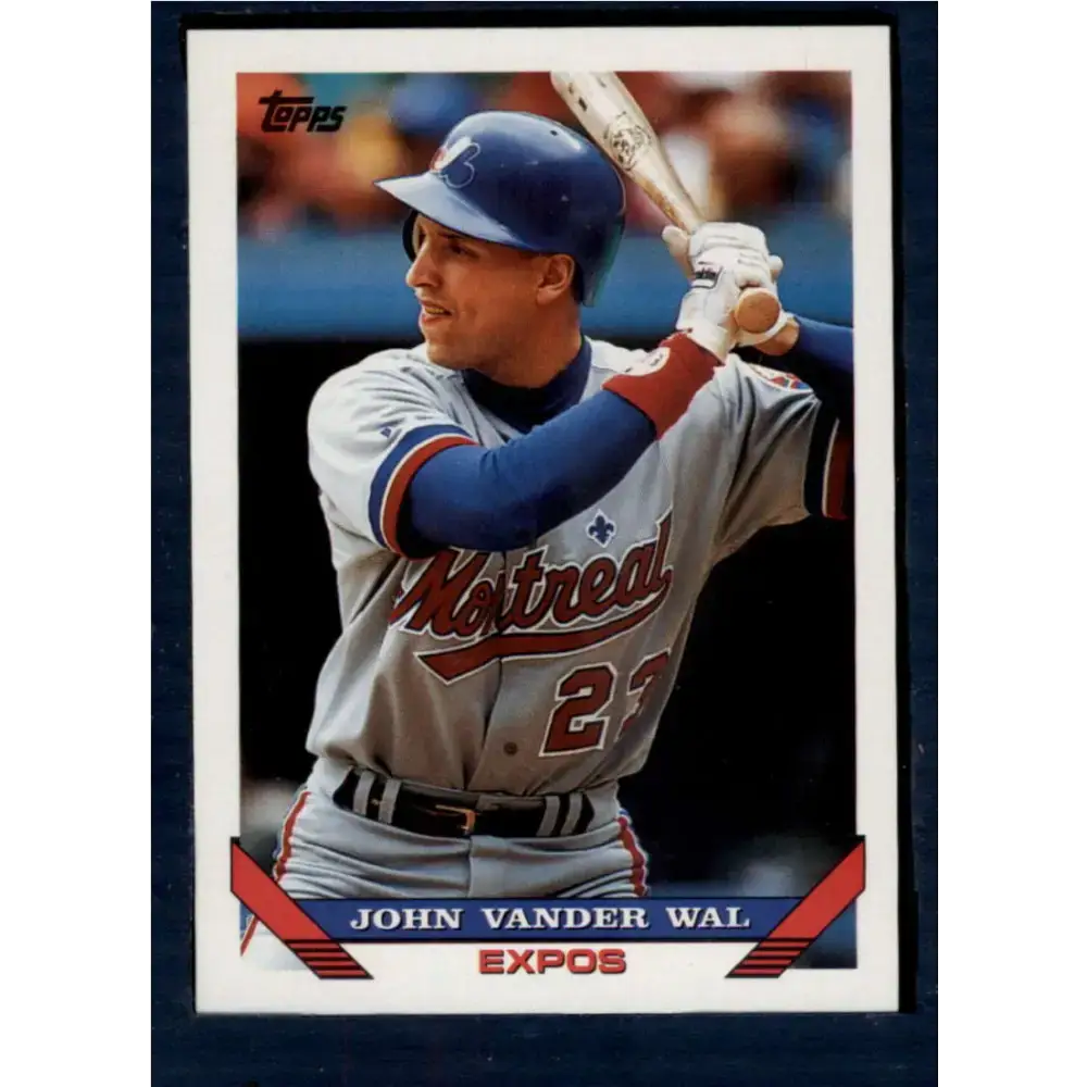 1993 Topps #69 John Vander Wal NM-MT Montreal Expos Baseball Card - Baseball Card Single