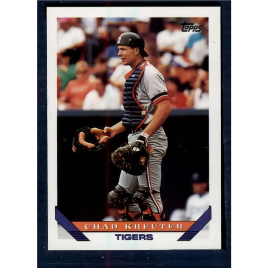 1993 Topps #692 Chad Kreuter NM-MT Detroit Tigers Baseball Card