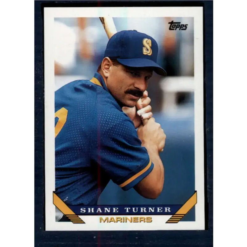 1993 Topps #694 Shane Turner NM-MT Seattle Mariners Baseball Card - Baseball Card Single