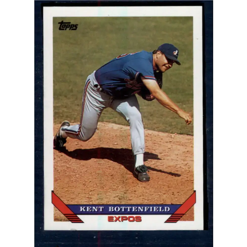 1993 Topps #695 Kent Bottenfield NM-MT Montreal Expos Baseball Card - Baseball Card Single