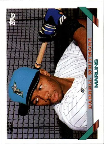 1993 Topps #697 Darrell Whitmore NM-MT RC Rookie Marlins - Baseball Card Single