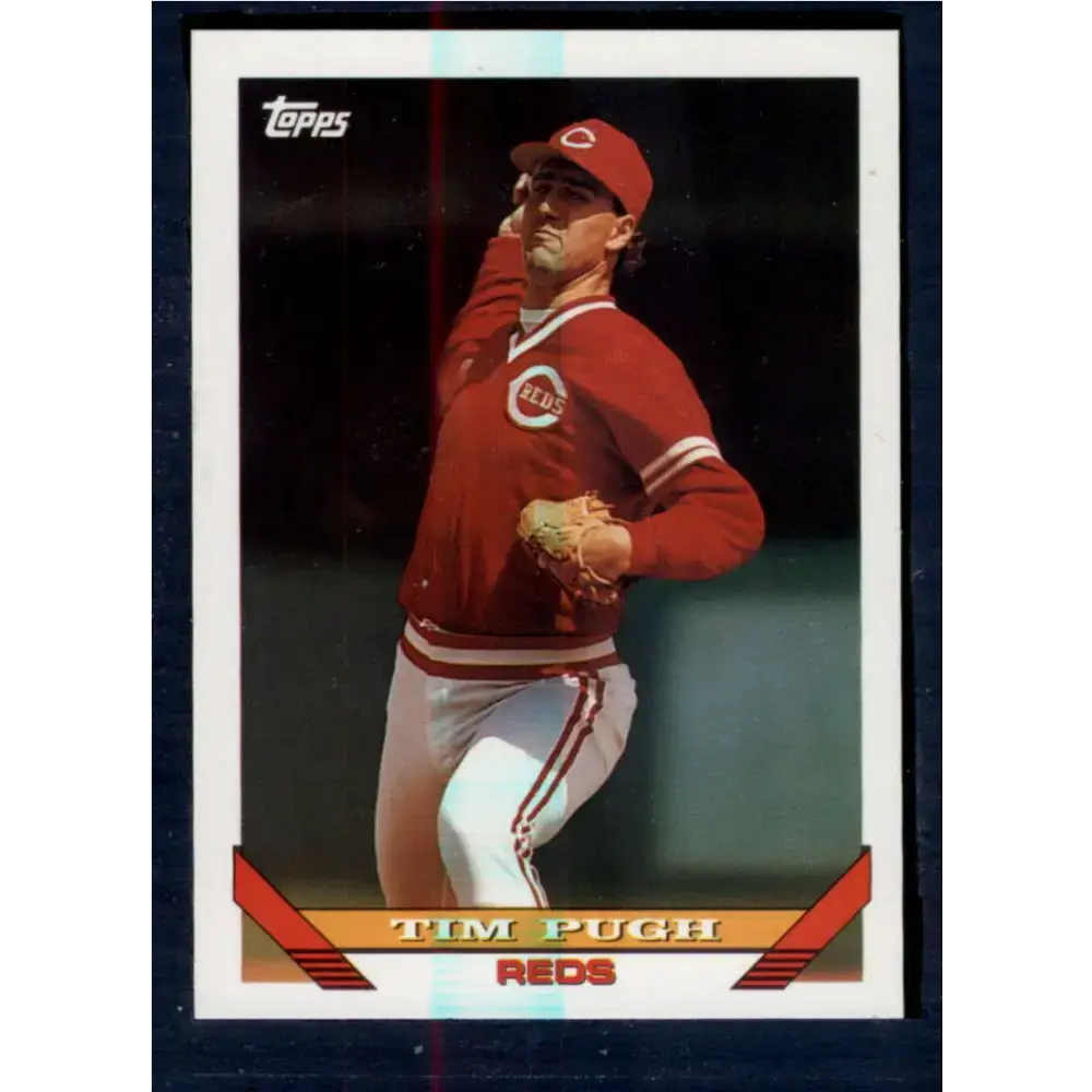 1993 Topps #702 Tim Pugh NM-MT RC Rookie Cincinnati Reds Baseball Card - Baseball Card Single