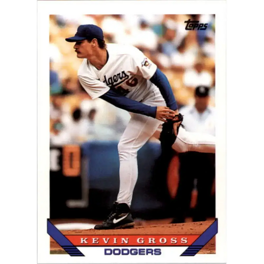 1993 Topps #714 Kevin Gross NM-MT Los Angeles Dodgers Baseball Card