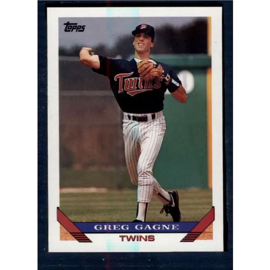 1993 Topps #715 Greg Gagne NM-MT Minnesota Twins Baseball Card