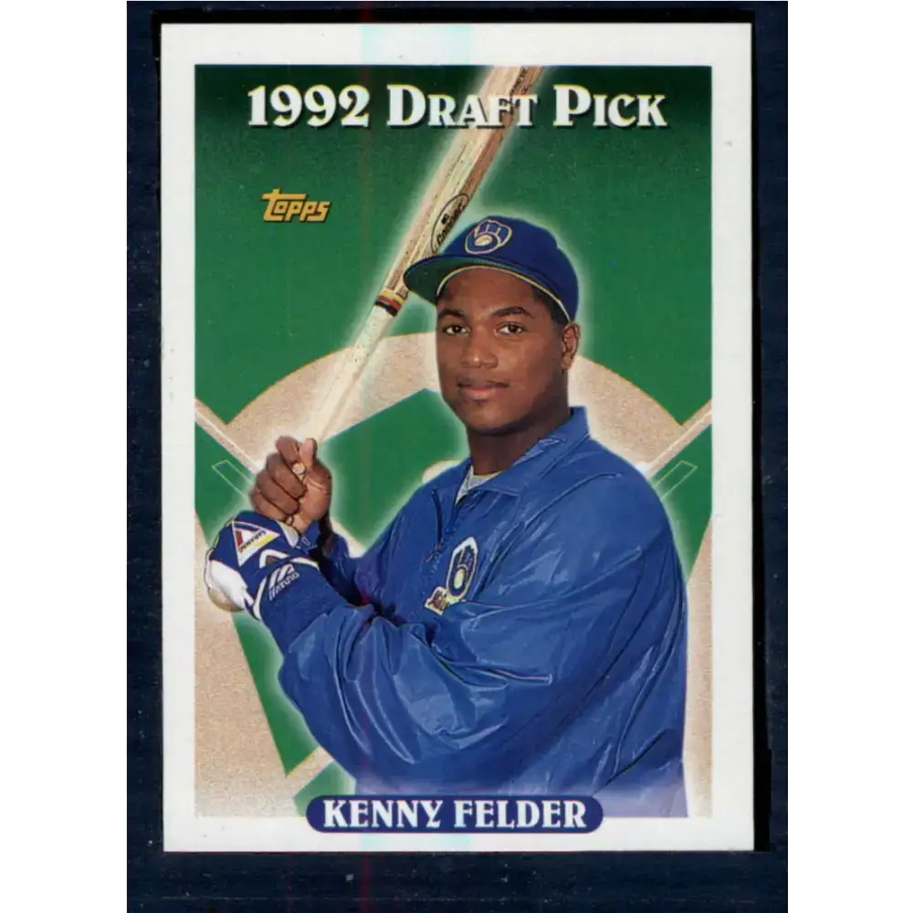 1993 Topps #723 Kenny Felder NM-MT RC Rookie Milwaukee Brewers Baseball Card