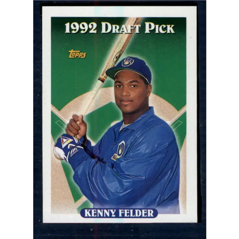 1993 Topps #723 Kenny Felder NM-MT RC Rookie Milwaukee Brewers Baseball Card