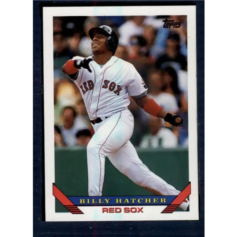 1993 Topps #725 Billy Hatcher NM-MT Boston Red Sox Baseball Card - Baseball Card Single