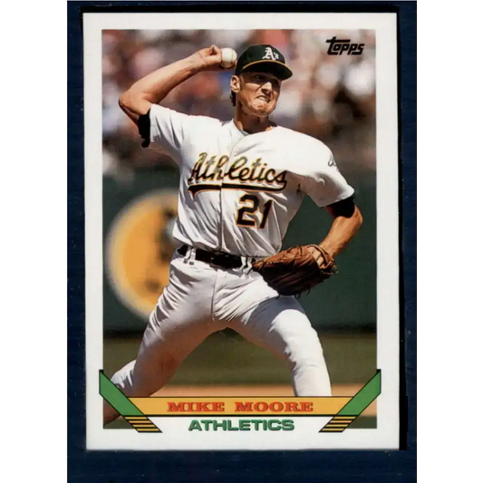 1993 Topps #73 Mike Moore NM-MT Oakland Athletics Baseball Card