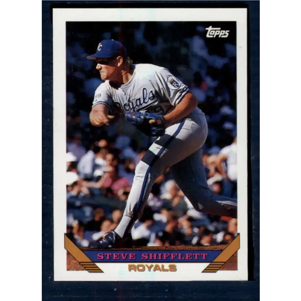 1993 Topps #735 Steve Shifflett NM-MT Kansas City Royals Baseball Card - Baseball Card Single