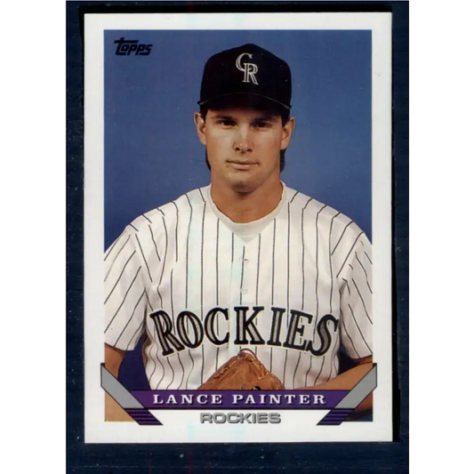 1993 Topps #738 Lance Painter NM-MT RC Rookie Colorado Rockies Baseball Card