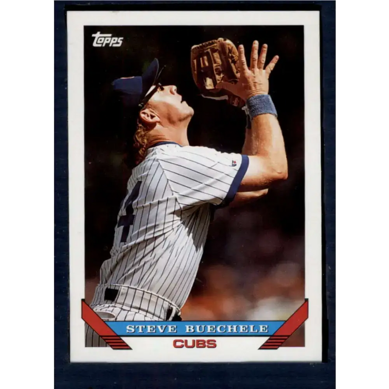 1993 Topps #74 Steve Buechele NM-MT Chicago Cubs Baseball Card
