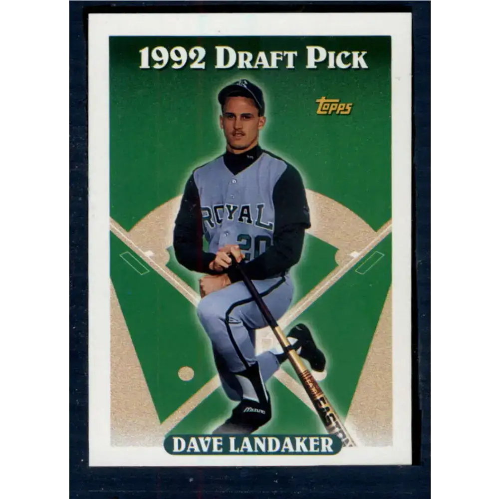 1993 Topps #743 Dave Landaker NM-MT RC Rookie Kansas City Royals Baseball Card - Baseball Card Single