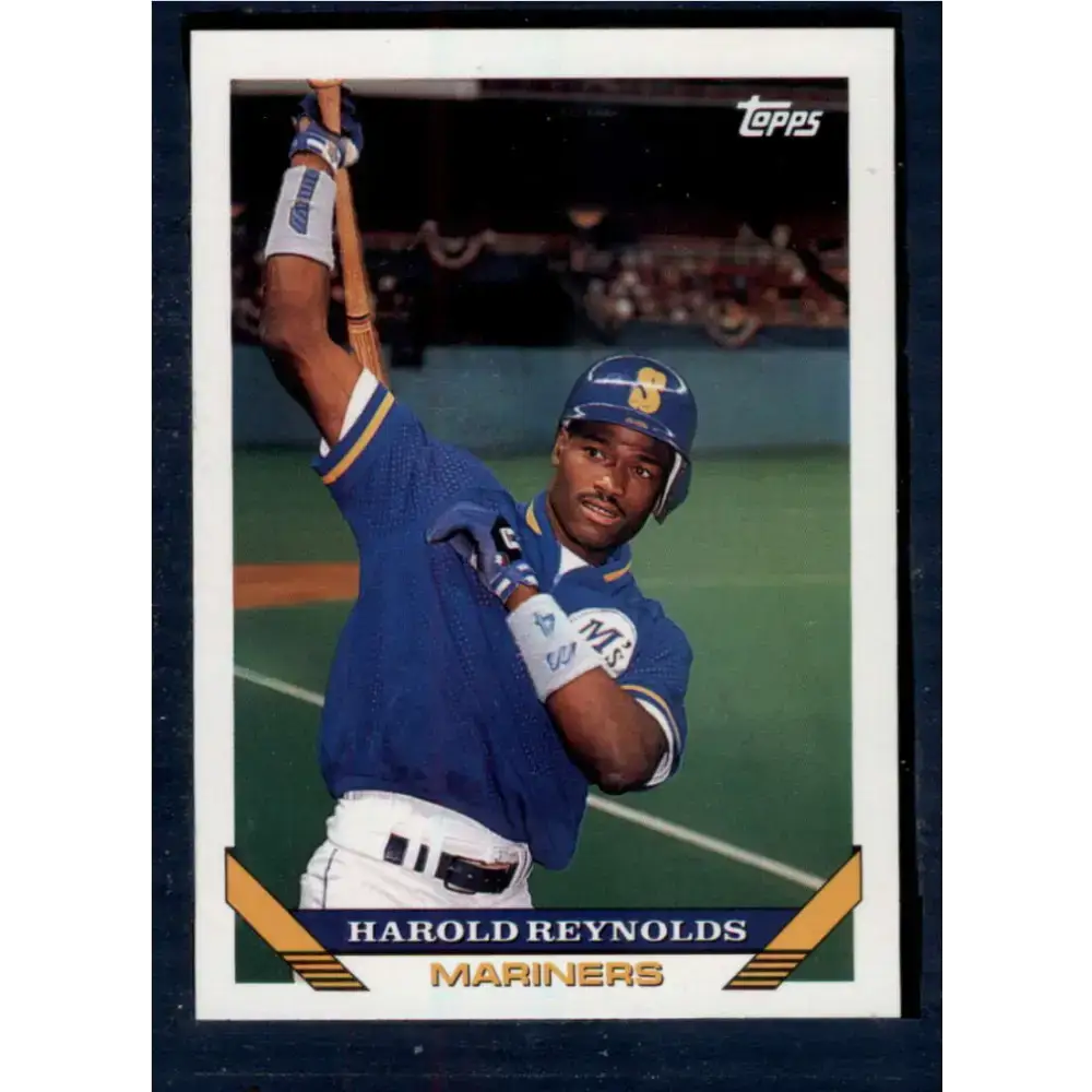 1993 Topps #757 Harold Reynolds NM-MT Seattle Mariners Baseball Card - Baseball Card Single