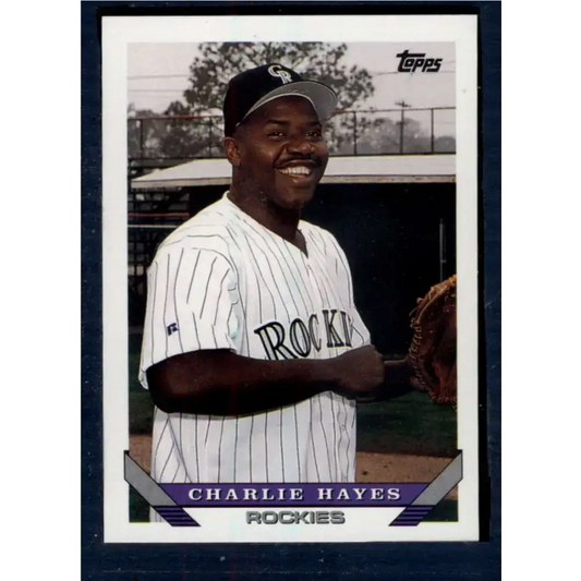 1993 Topps #759 Charlie Hayes NM-MT Colorado Rockies Baseball Card