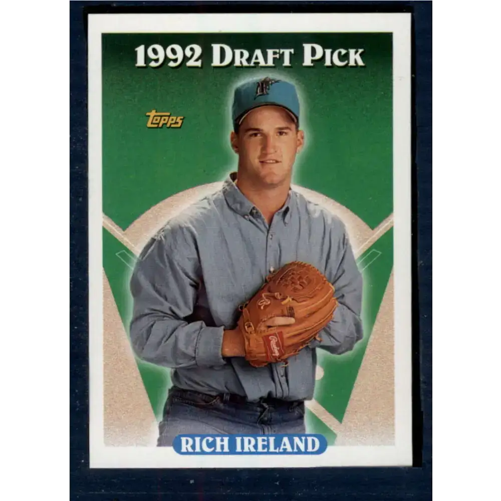 1993 Topps #767 Rich Ireland NM-MT RC Rookie Florida Marlins Baseball Card - Baseball Card Single