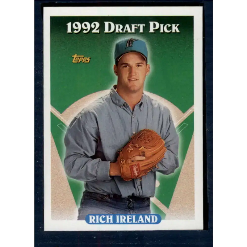 1993 Topps #767 Rich Ireland NM-MT RC Rookie Florida Marlins Baseball Card - Baseball Card Single