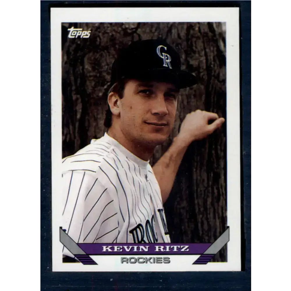 1993 Topps #771 Kevin Ritz NM-MT Colorado Rockies Baseball Card - Baseball Card Single
