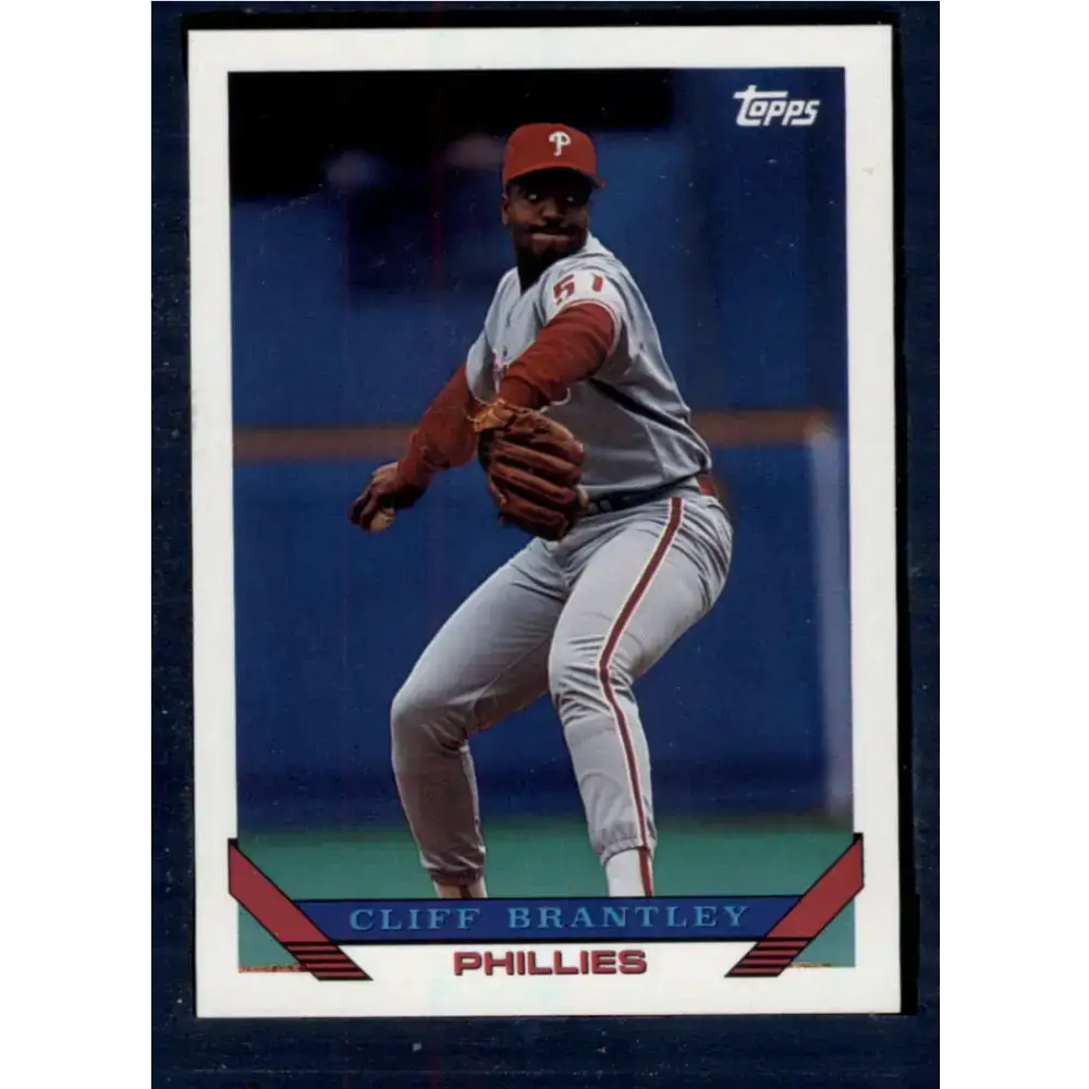 1993 Topps #773 Cliff Brantley NM-MT Philadelphia Phillies Baseball Card - Baseball Card Single