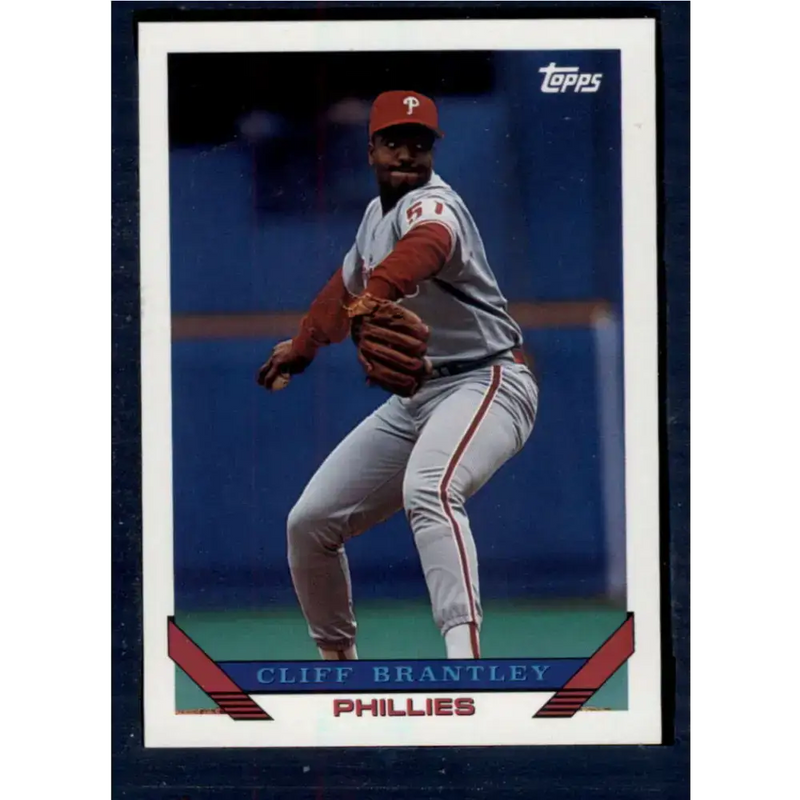 1993 Topps #773 Cliff Brantley NM-MT Philadelphia Phillies Baseball Card - Baseball Card Single