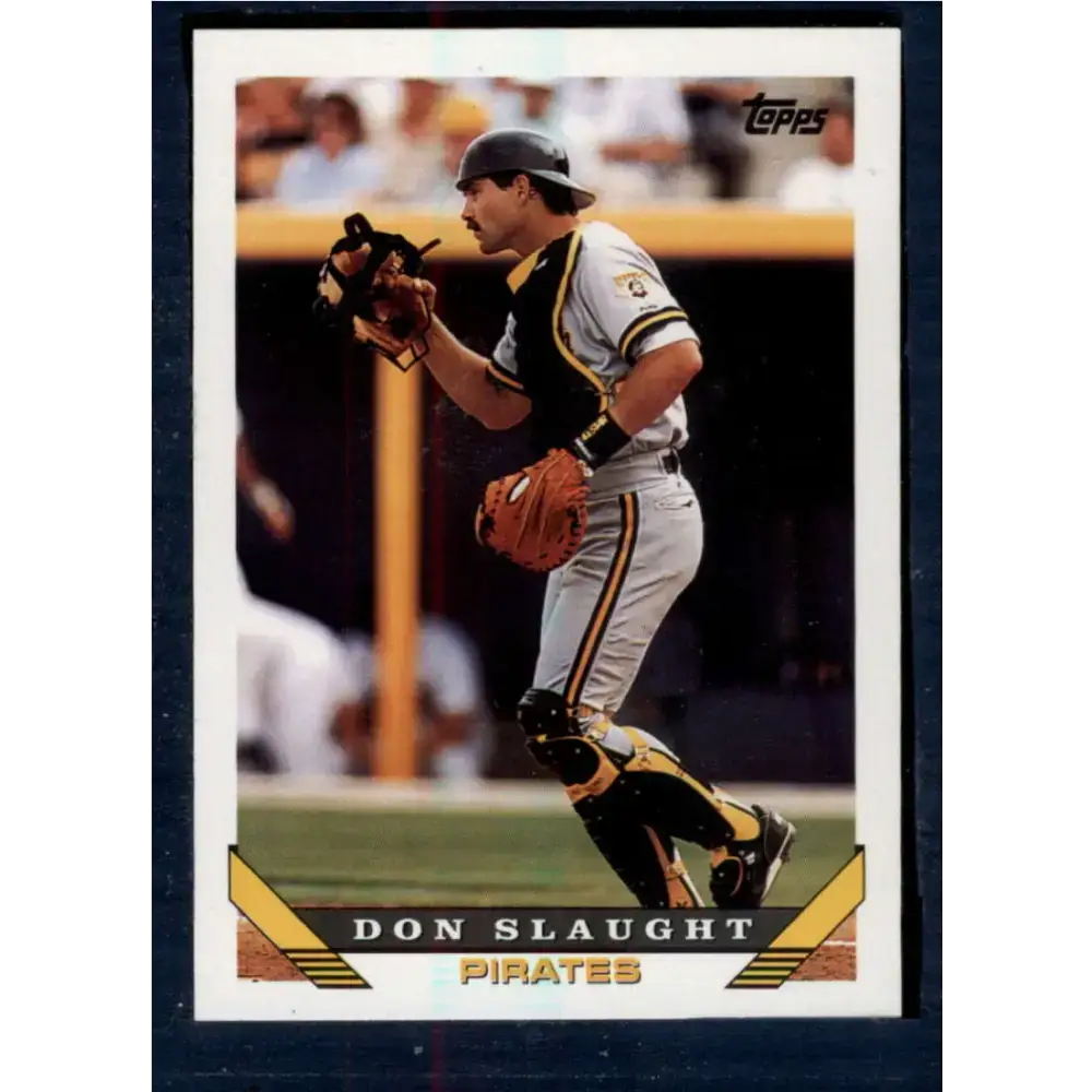 1993 Topps #778 Don Slaught NM-MT Pittsburgh Pirates Baseball Card - Baseball Card Single