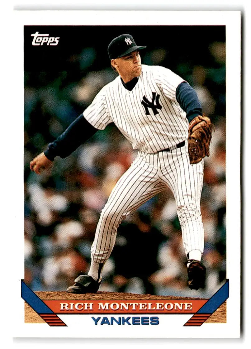 1993 Topps #779 Rich Monteleone - Baseball Card Single
