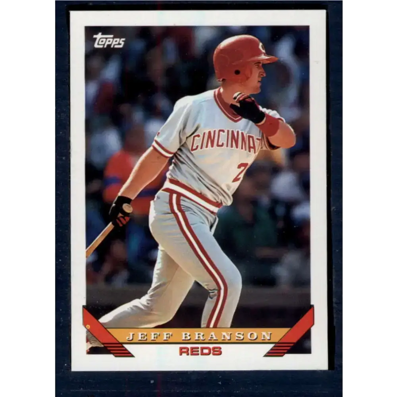 1993 Topps #784 Jeff Branson NM-MT Cincinnati Reds Baseball Card - Baseball Card Single