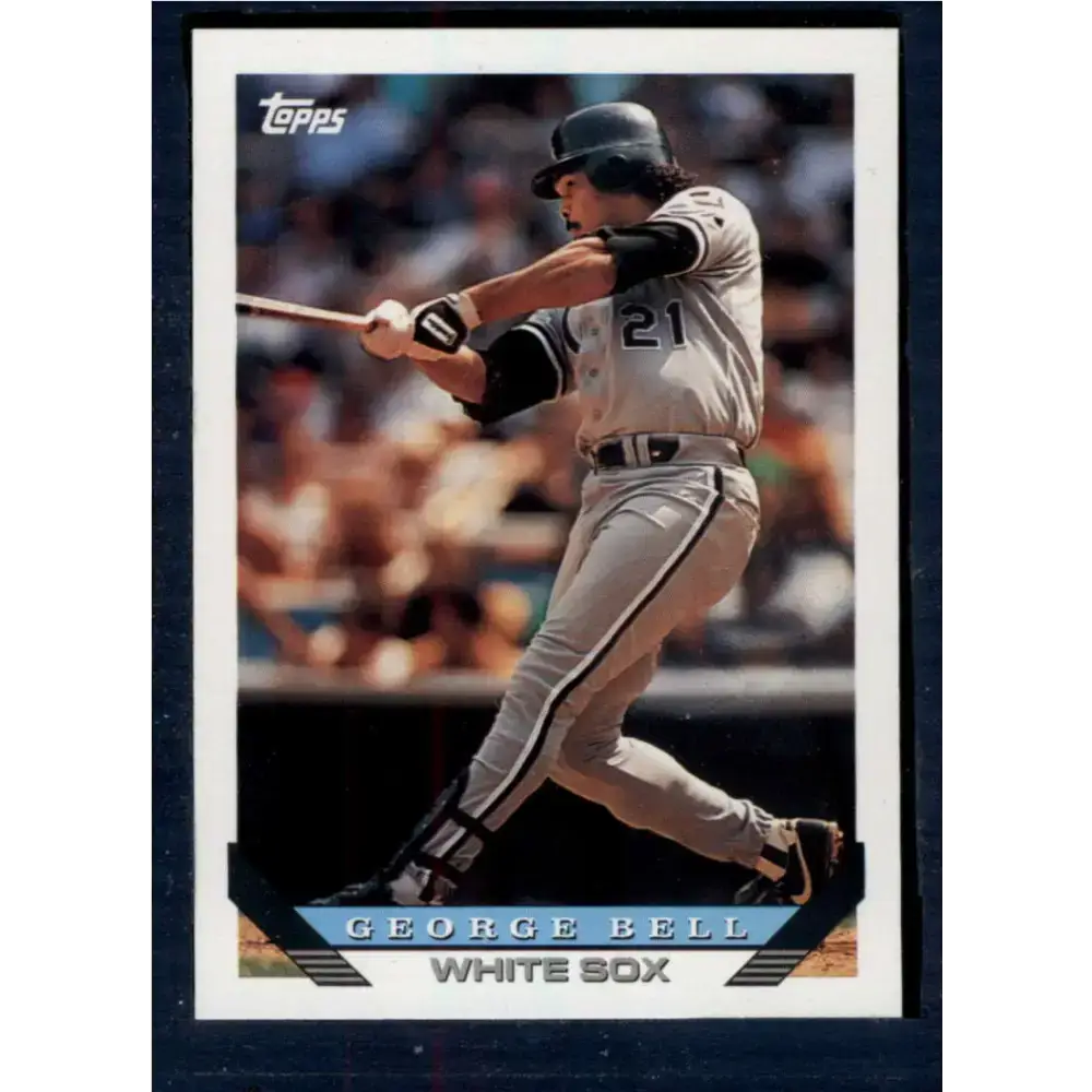 1993 Topps #790 George Bell NM-MT Chicago White Sox Baseball Card - Baseball Card Single