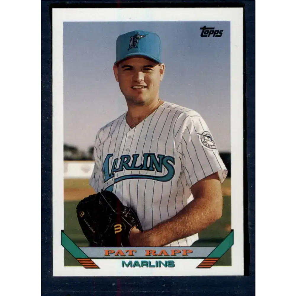 1993 Topps #791 Pat Rapp NM-MT Florida Marlins Baseball Card - Baseball Card Single