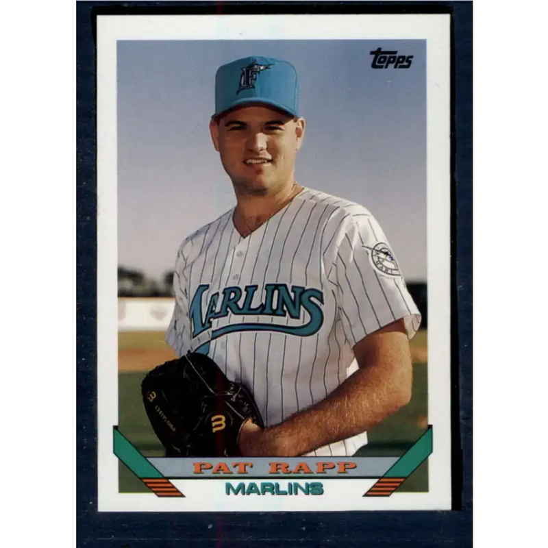 1993 Topps #791 Pat Rapp NM-MT Florida Marlins Baseball Card - Baseball Card Single