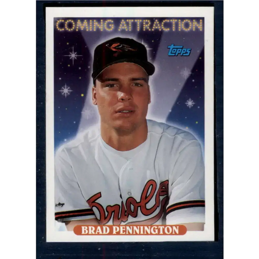 1993 Topps #797 Brad Pennington NM-MT Baltimore Orioles Baseball Card - Baseball Card Single