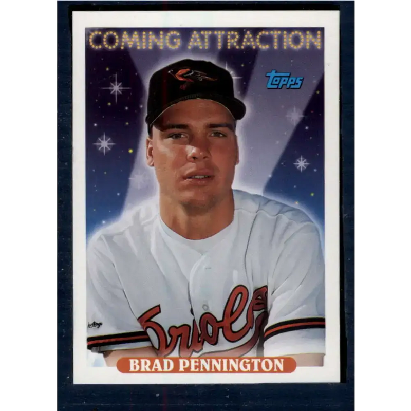 1993 Topps #797 Brad Pennington NM-MT Baltimore Orioles Baseball Card - Baseball Card Single