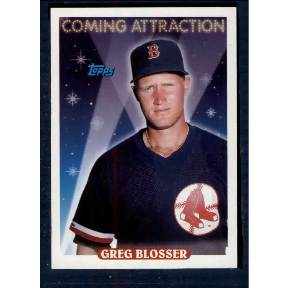 1993 Topps #798 Greg Blosser NM-MT Boston Red Sox Baseball Card - Baseball Card Single