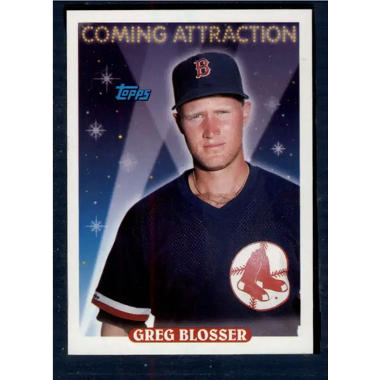 1993 Topps #798 Greg Blosser NM-MT Boston Red Sox Baseball Card - Baseball Card Single