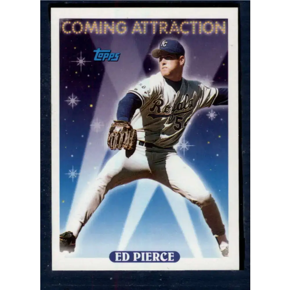 1993 Topps #803 Eddie Pierce NM-MT RC Rookie Kansas City Royals Baseball Card - Baseball Card Single