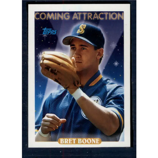 1993 Topps #808 Bret Boone NM-MT Seattle Mariners Baseball Card