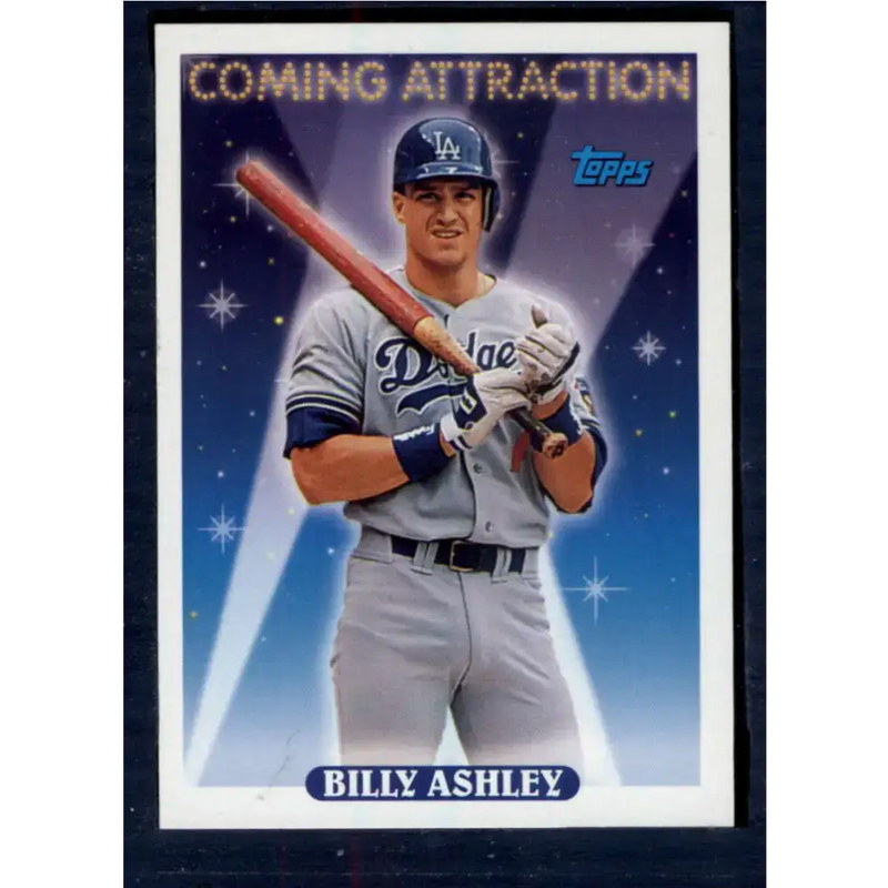 1993 Topps #815 Billy Ashley NM-MT Los Angeles Dodgers Baseball Card - Baseball Card Single