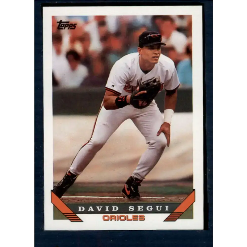 1993 Topps #82 David Segui NM-MT Baltimore Orioles Baseball Card - Baseball Card Single