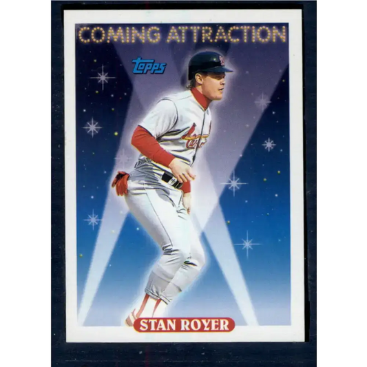 1993 Topps #820 Stan Royer NM-MT St. Louis Cardinals Baseball Card - Baseball Card Single