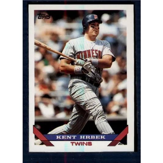 1993 Topps #9 Kent Hrbek NM-MT Minnesota Twins Baseball Card