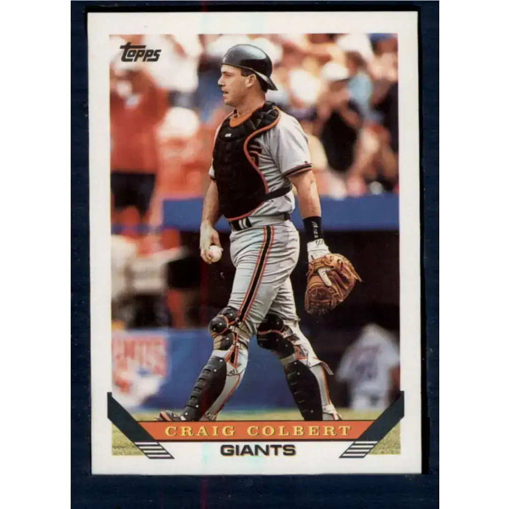 1993 Topps #91 Craig Colbert NM-MT San Francisco Giants Baseball Card