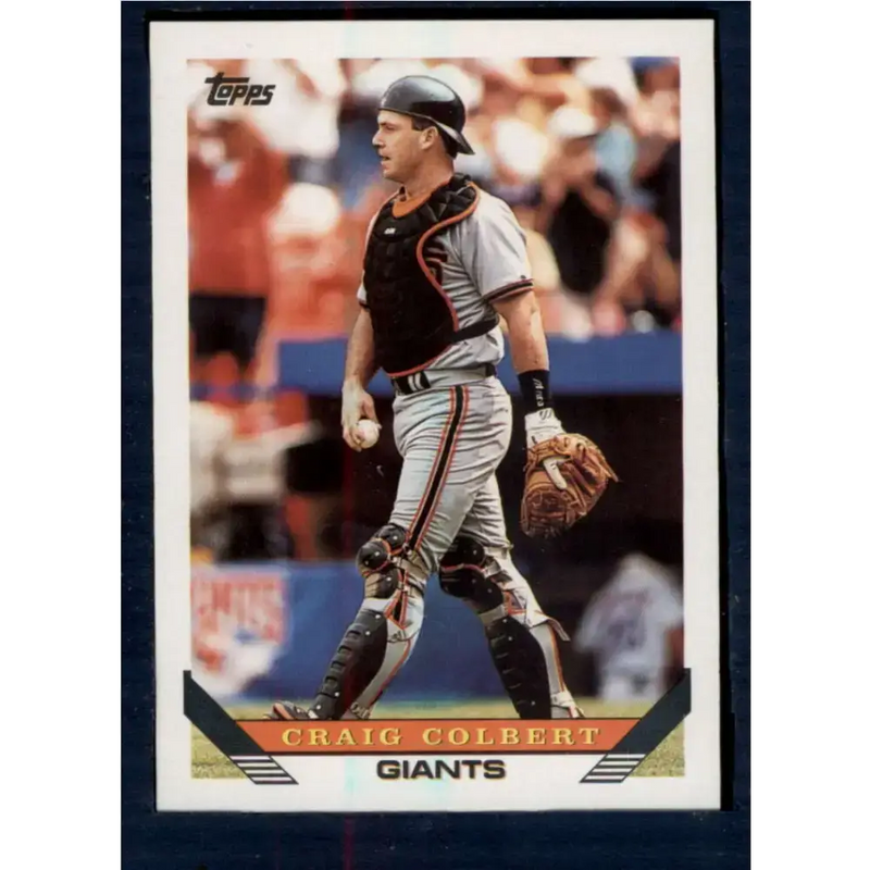 1993 Topps #91 Craig Colbert NM-MT San Francisco Giants Baseball Card