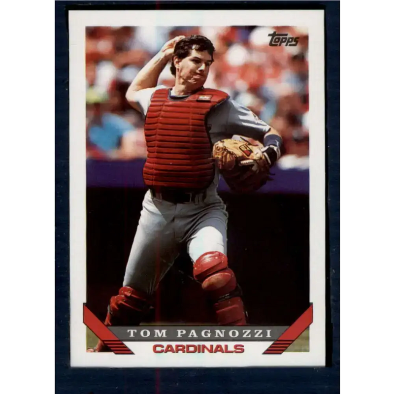 1993 Topps #92 Tom Pagnozzi NM-MT St. Louis Cardinals Baseball Card