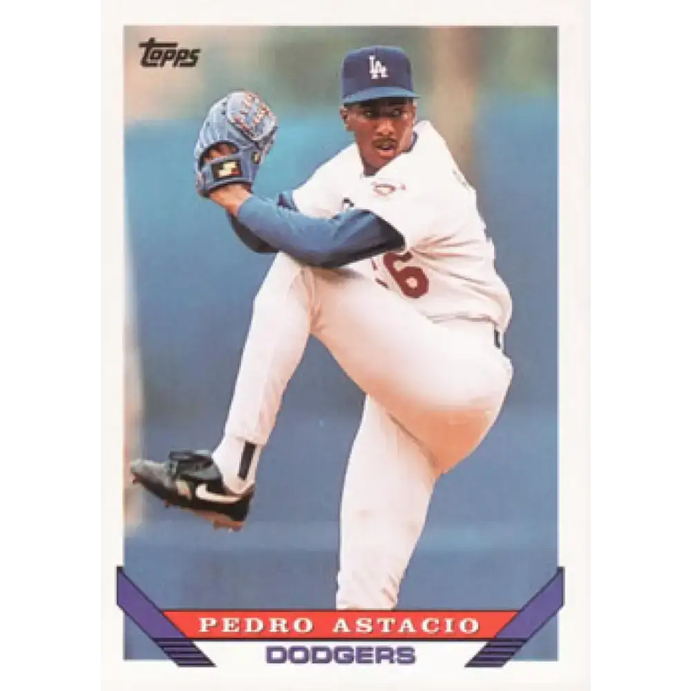 1993 Topps #93 Pedro Astacio NM-MT Los Angeles Dodgers Baseball Card - Baseball Card Single